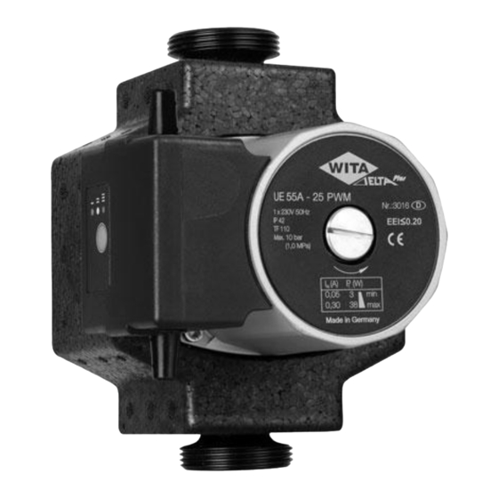 WITA Delta Plus UE 55A- PWM Serie Original Einbau- Und Betriebsanleitung