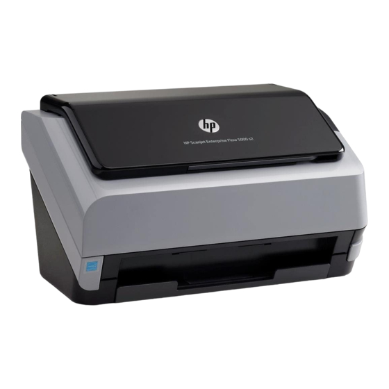 HP Scanjet Enterprise Flow 5000 s2 Installationshandbuch