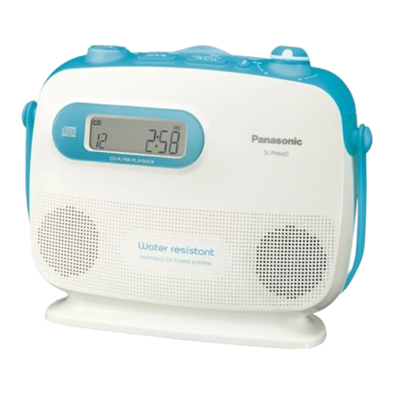 Panasonic SL-PH660 Bedienungsanleitung