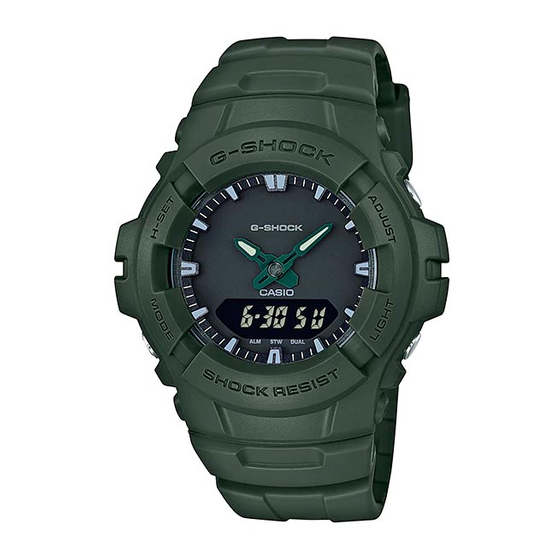 Casio 5158 Bedienungsanleitung