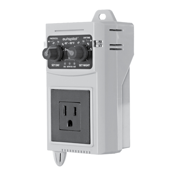 Hydrofarm Autopilot APCET Anleitung