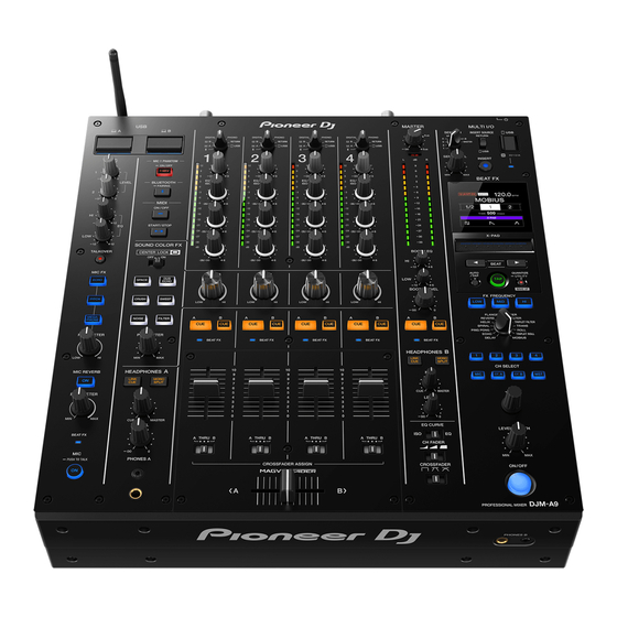 PIONEER DJ DJM-A9 Hinweise Für Den Gebrauch