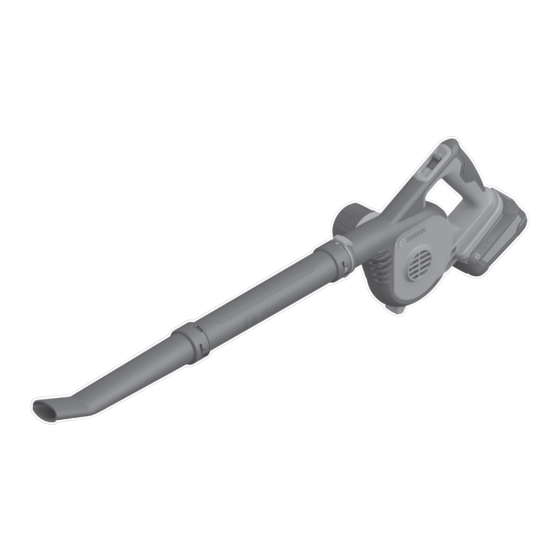 Bosch UniversalLeafBlower 18V-130 Originalbetriebsanleitung