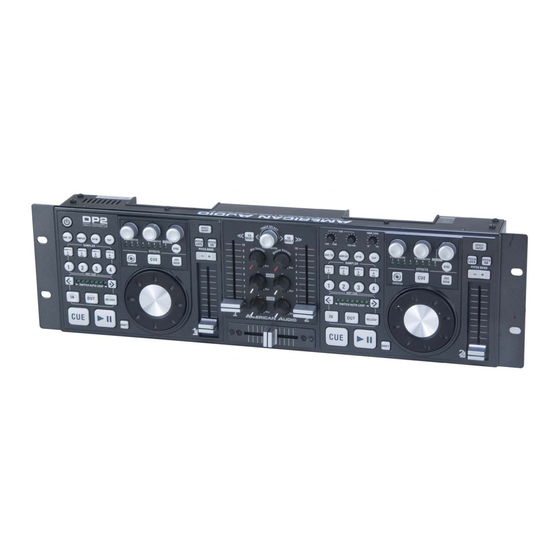 American Audio DP 2 Benutzerhandbuch