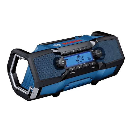 Bosch GPB Professional 18V-2 C Originalbetriebsanleitung