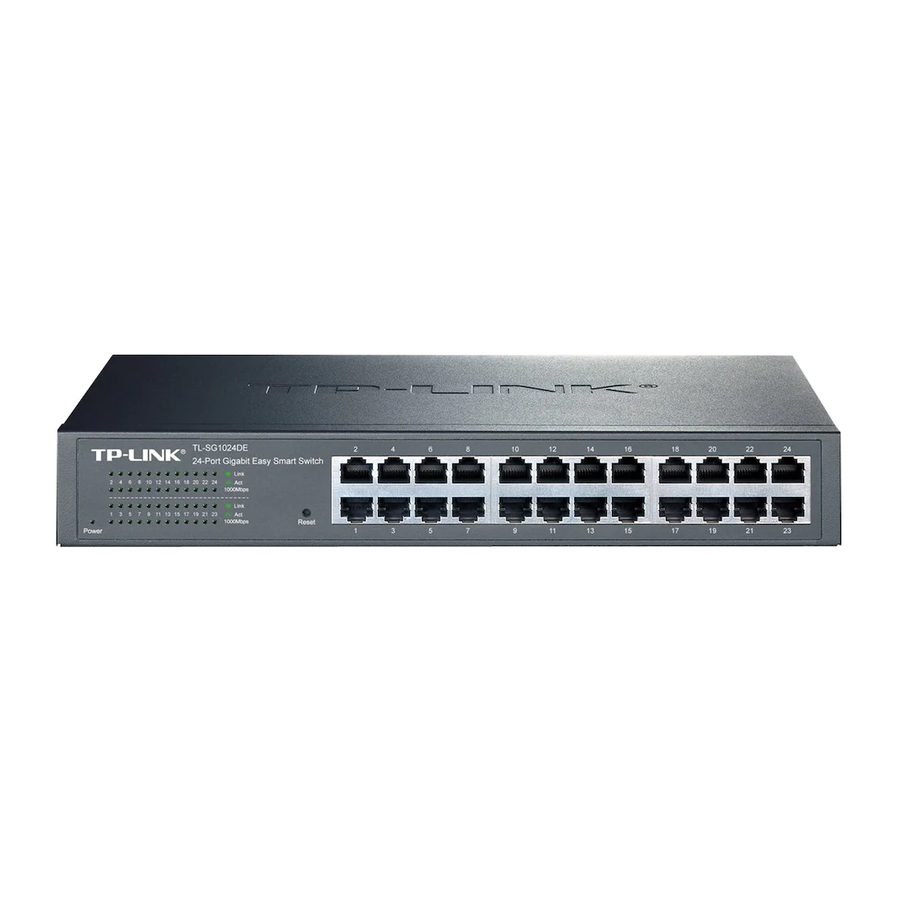 TP-Link TL-SG1016DE Bedienungsanleitung
