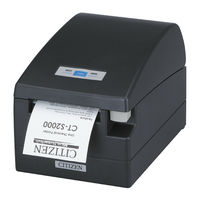 Citizen CT-S2000DCL Benutzerhandbuch