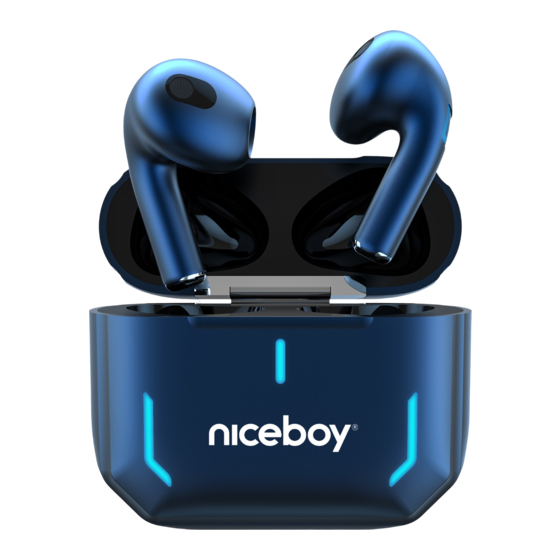 Niceboy HIVE SPACE PODS Bedienungsanleitung