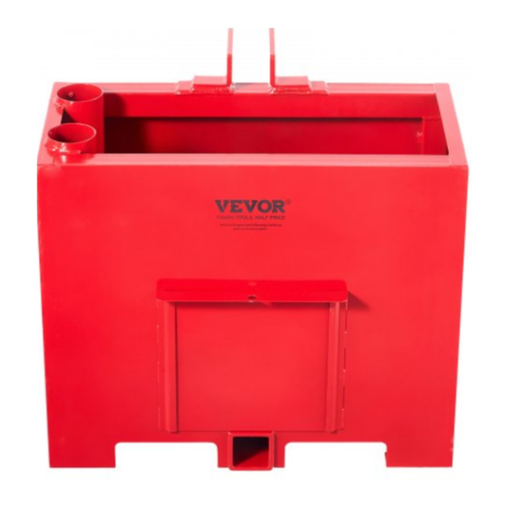 VEVOR R-01 Benutzerhandbuch