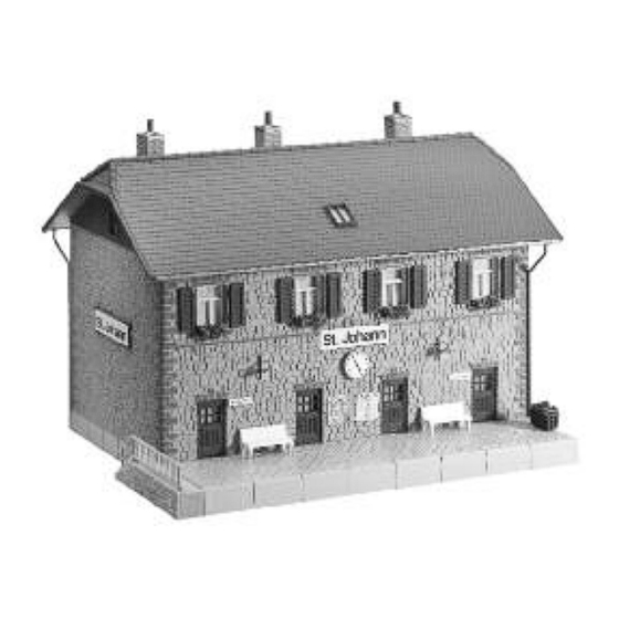Faller 190119 Station St. Johann Anleitung