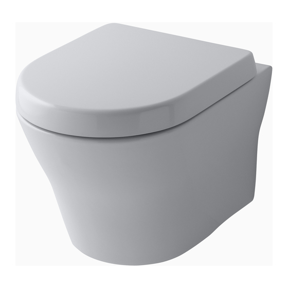 Toto CW162YH Installationsanleitung
