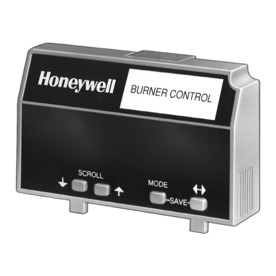 Honeywell 7800-Serie Bedienungsanleitung