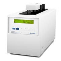 Knauer K-7400S Semi-Micro Osmometer Betriebsanleitung