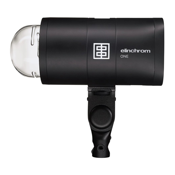 Elinchrom ONE Gebrauchsanleitung