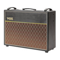 VOX Amplification AC30HW60 Bedienungsanleitung