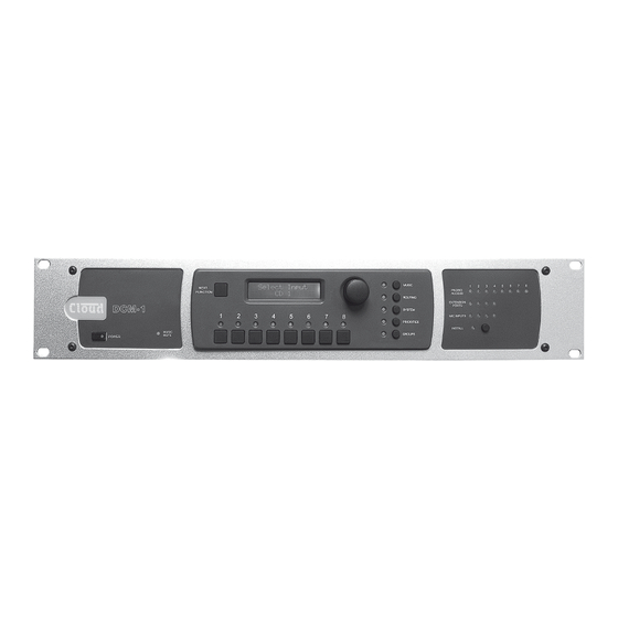 Cloud DCM-1 Installations- Und Benutzerhandbuch