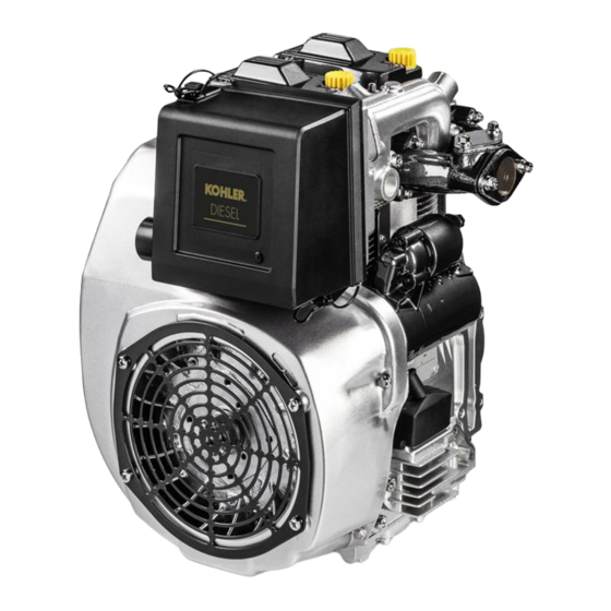 Kohler Engines KD 425-2 Bedienung Und Wartung