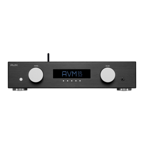 AVM EVOLUTION SD 3.2 Bedienungsanleitung