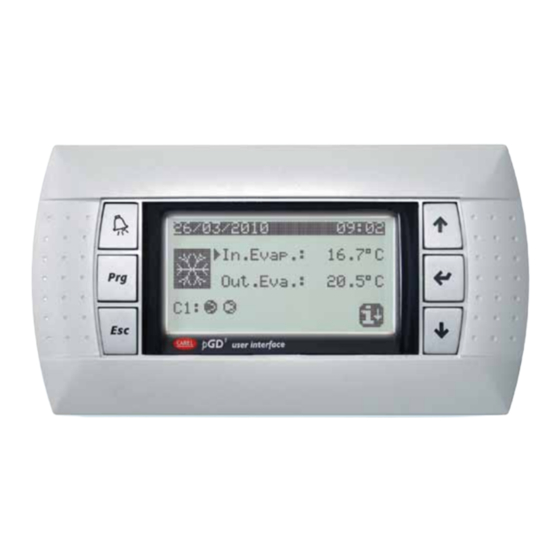 AERMEC PGD1 Bedienungsanleitung