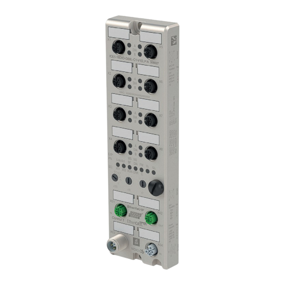 Pepperl+Fuchs ICE11-8IOL-G60L-V1D Handbuch
