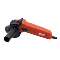 Hilti AG 100-8 (S/D) Bedienungsanleitung