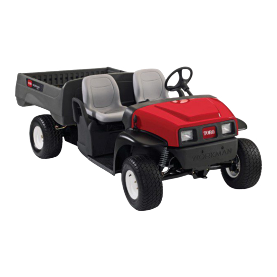 Toro Workman MDE Bedienungsanleitung