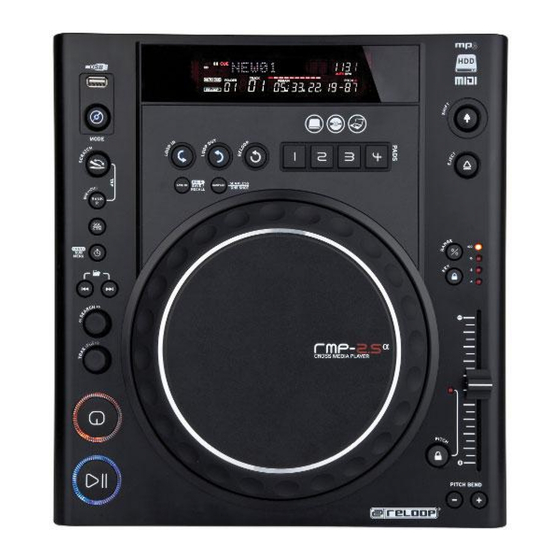 Reloop RMP-2.5 Bedienungsanleitung