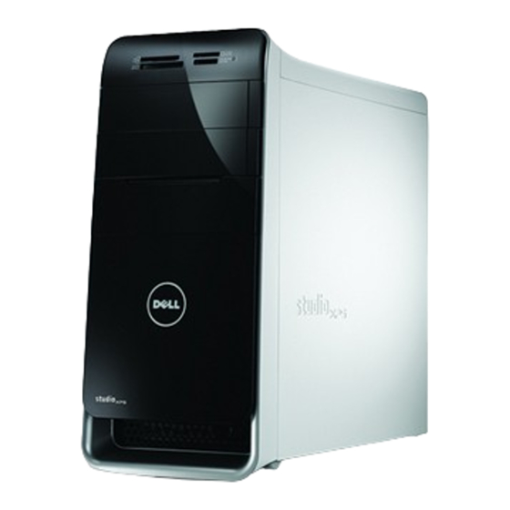 Dell Studio XPS 8000 Handbuch