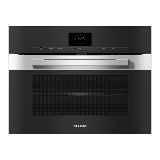 Miele H 7640 BM Gebrauchs- Und Montageanweisung
