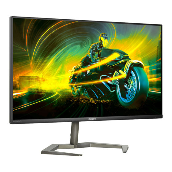 Philips 32M1N5800 Bedienungsanleitung