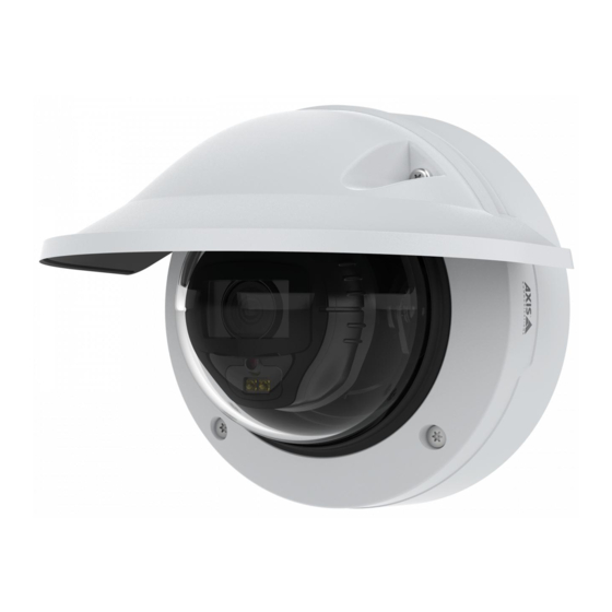 Axis P3267-LVE Installationsanleitung
