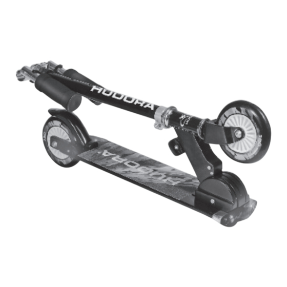 Hudora L205 Aufbau- Und Bedienungsanleitung