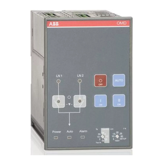 ABB OMD200 Installations- Und Bedienungsanleitung