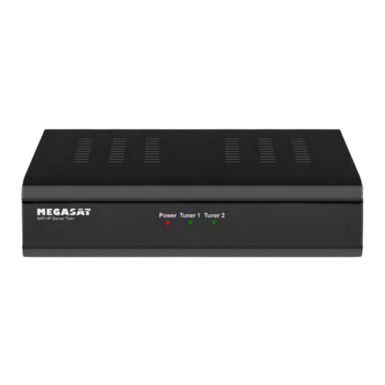 Megasat IP Server Twin Kurzanleitung