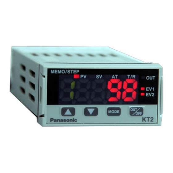 Panasonic KT2 Bedienungsanleitung