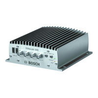 Bosch VideoJet X40 Installationanleitung Und Betriebsanleitung