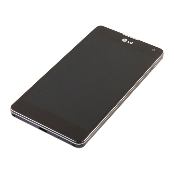 LG E975 Kurzanleitung