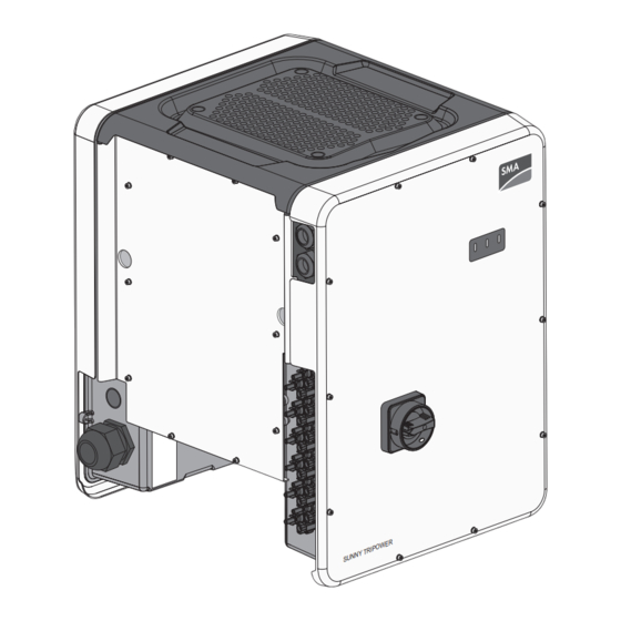 SMA SUNNY TRIPOWER CORE1 Schnelleinstieg
