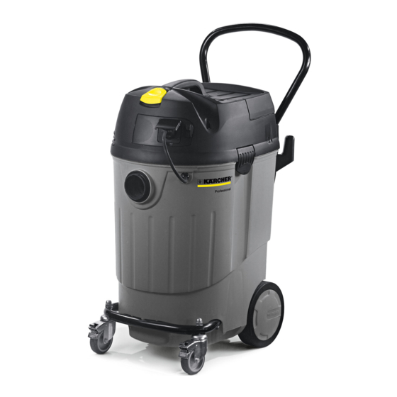 Kärcher NT 611 Eco K Originalbetriebsanleitung