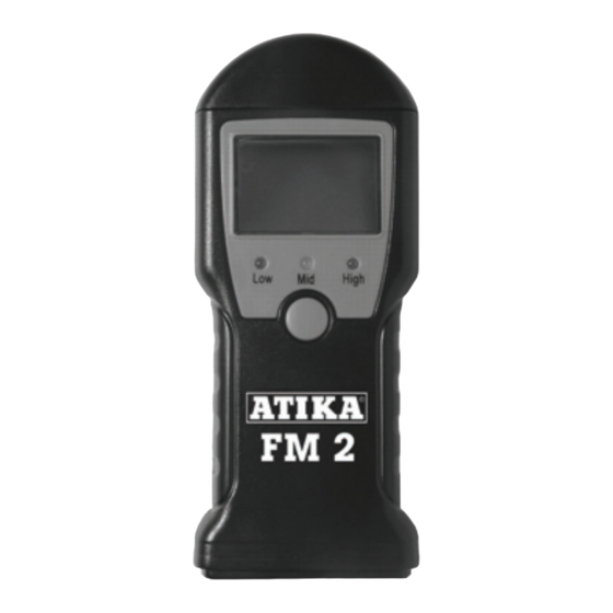 ATIKA FM 2 Originalbetriebsanleitung