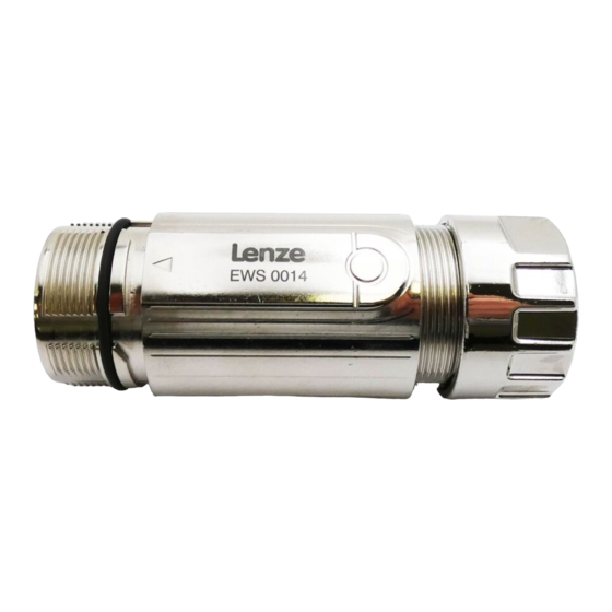 Lenze EWS0014 Montageanleitung