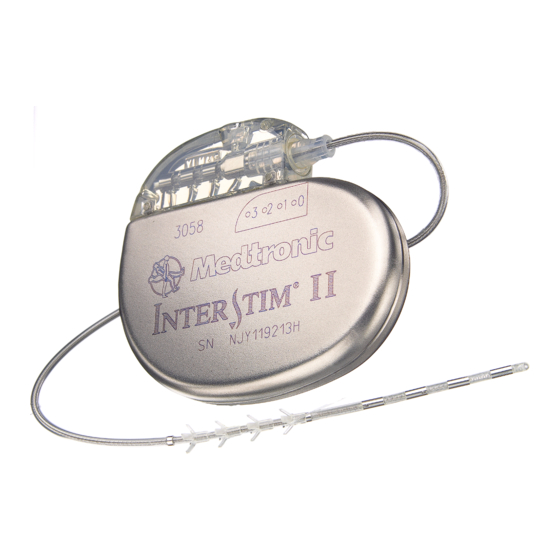 Medtronic INTERSTIM II Kurzanleitung