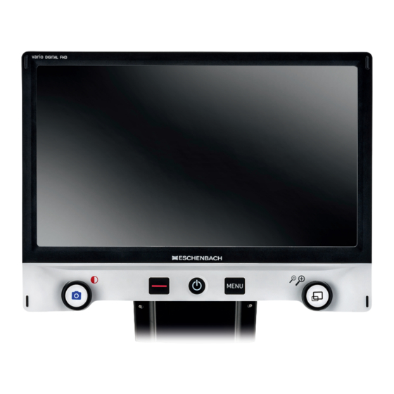Eschenbach vario digital FHD 165916 Bedienungsanleitung