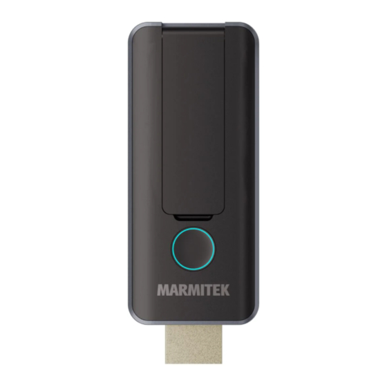 Marmitek Stream S1 Pro Bedienungsanleitung