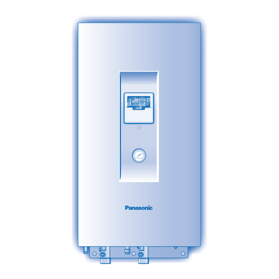 Panasonic WH-SDC09C3E8 Bedienungsanleitung