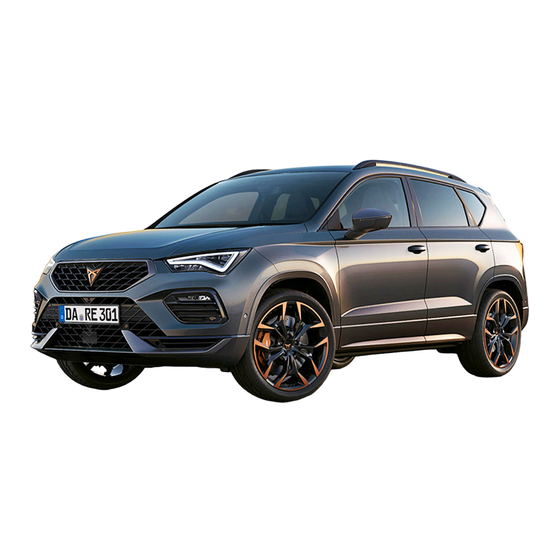 Cupra ATECA Betriebsanleitung