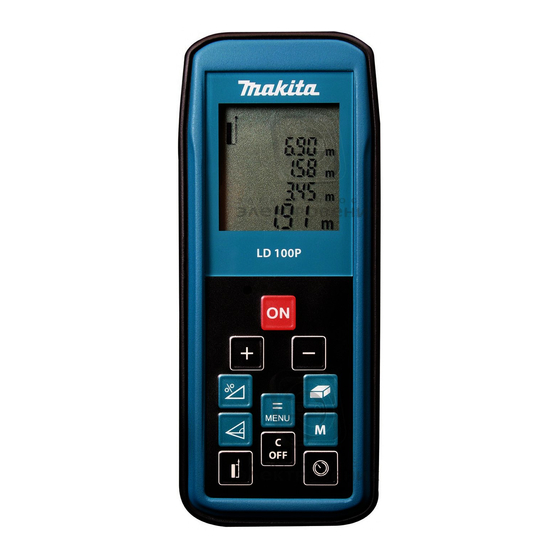 Makita LD100P Bedienunganleitung
