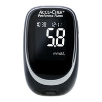 Roche ACCU-CHEK Performa Nano Handhabungsblatt
