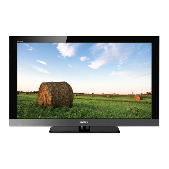 Sony Bravia KDL-55EX50 Serie Bedienungsanleitung