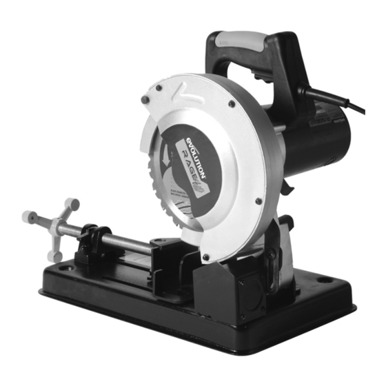 Evolution POWER TOOLS Rage 4 Instruktionshandbuch